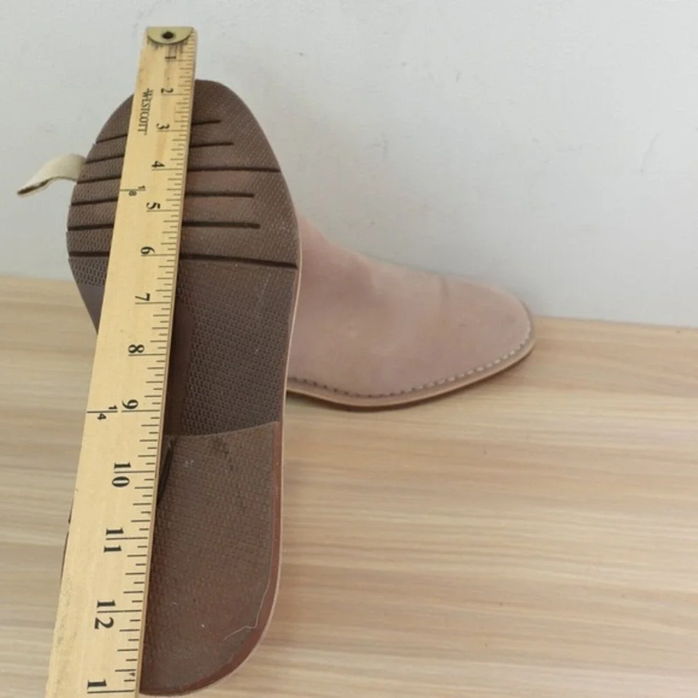 Beige Chelsea Ankle Boots Mens 11 Tan Suede Indie‎ Sleaze VINTAGE FOUNDRY CO